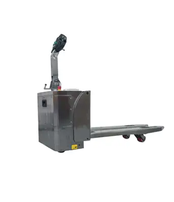 CX 13 Edelstahl V2A Elektro-Niederhubwagen