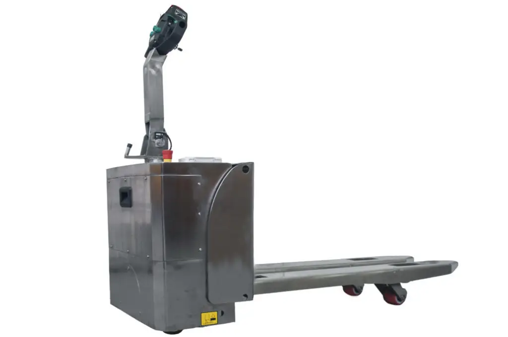 CX 13 Edelstahl V2A Elektro-Niederhubwagen