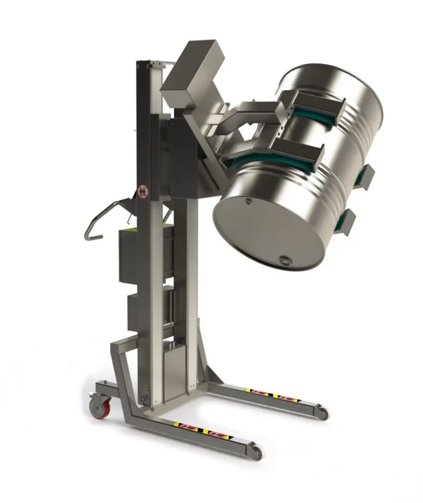 Edelstahl V2A Fassheber mit Linearklemme