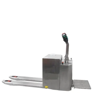 QX 20P Edelstahl V2A Elektro-Niederhubwagen